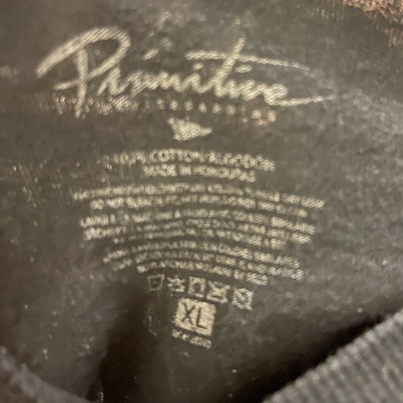 Primitive better days graphic tee black daisy XL crew neck - Picture 7 of 9